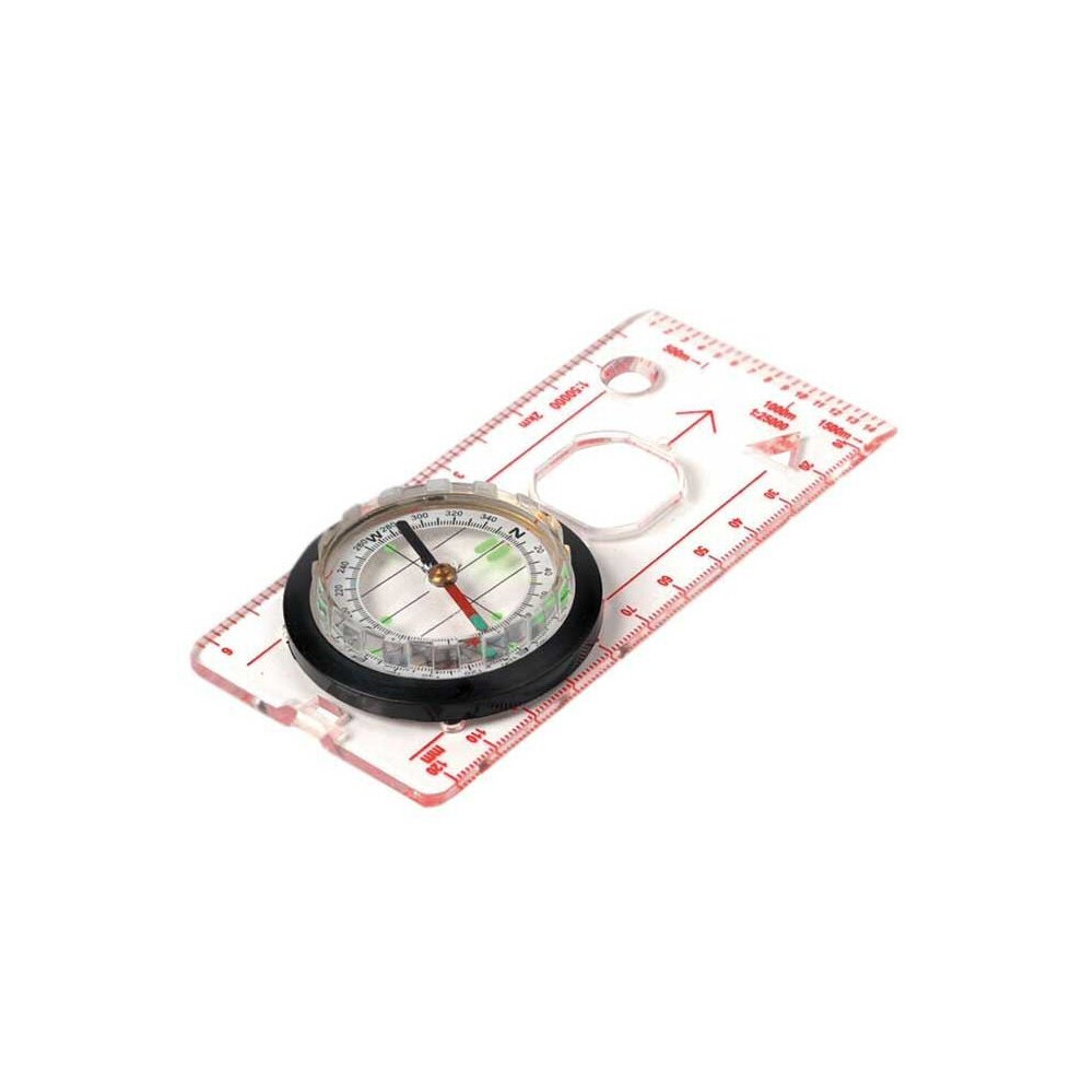 Deluxe Luminous Map Compass -  map compass deluxe highlander hiking walking reading