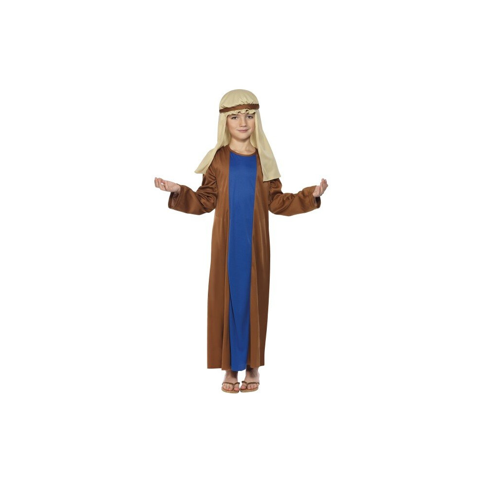 Smiffy's Children's Joseph Costume, Robe & Headpiece, Ages 4-6, Colour: Brown -