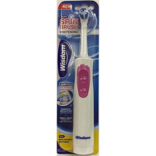 Wisdom Whitening Spin Adult Brush(d) wisdom spin brush whitening