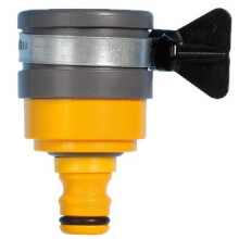 Mixer Round Hose Tap Connector - tap mixer connector round hozelock 2177