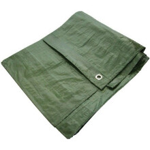 24' x 18' Tarpaulin - Green - tarpaulin waterproof ground sheet 24 x green cover 18 camping heavy duty
