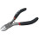 B3180 Mini Side Cutting Pliers with Spring - Precision Grip Cutter, Drop-Forged, Matt Handles 1