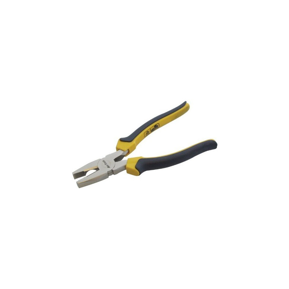 8" Pro Combination Plier - 8 Combination Plier Pro New Amtech Handle 200Mm Cushion Slip Guard Drop Forged Heat Treated Two Tone B0240 Pliers 5032759020126