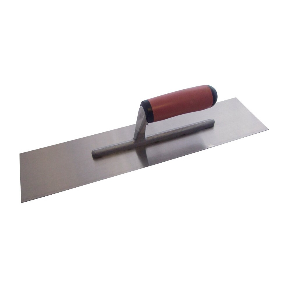 16"x 4" Cement Trowel With Soft Grip -  cement trowel brick plastering new 16 steel builders pointing bucket gauging midget float margin