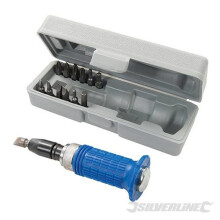 Silverline Soft-grip Impact Driver Set 14pce 14pce -  impact soft driver grip 375291 12 silverline set 14pce screwdriver