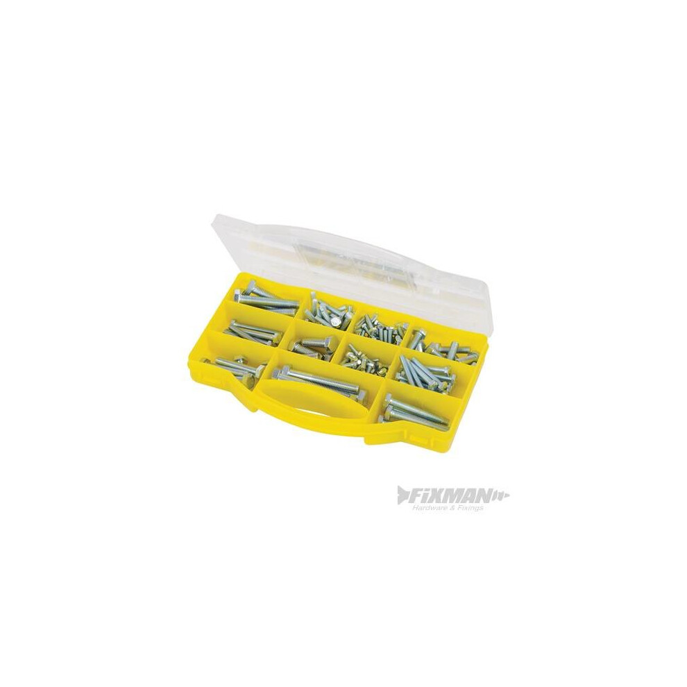 Fixman High Tensile Bolts Pack 145pce -  fixman high tensile bolts pack 145 pieces