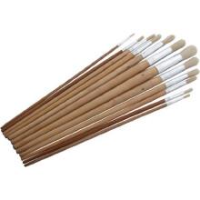 12pc Round Tip Art Brush Set - XL - round brush set artist 12 head 12pc tip craft amtech s4146 piece