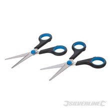 Silverline Scissors 2pk 140mm (5 ??) -  scissors silverline 140mm 5 2pk 529366