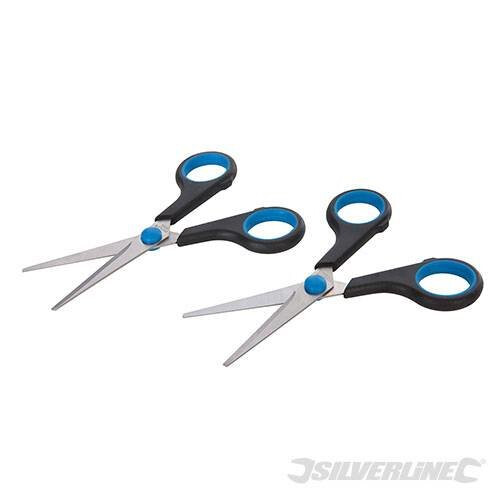 Silverline Silverline Scissors 2pk 140mm (5 ??) -  scissors silverline 140mm 5 2pk 529366