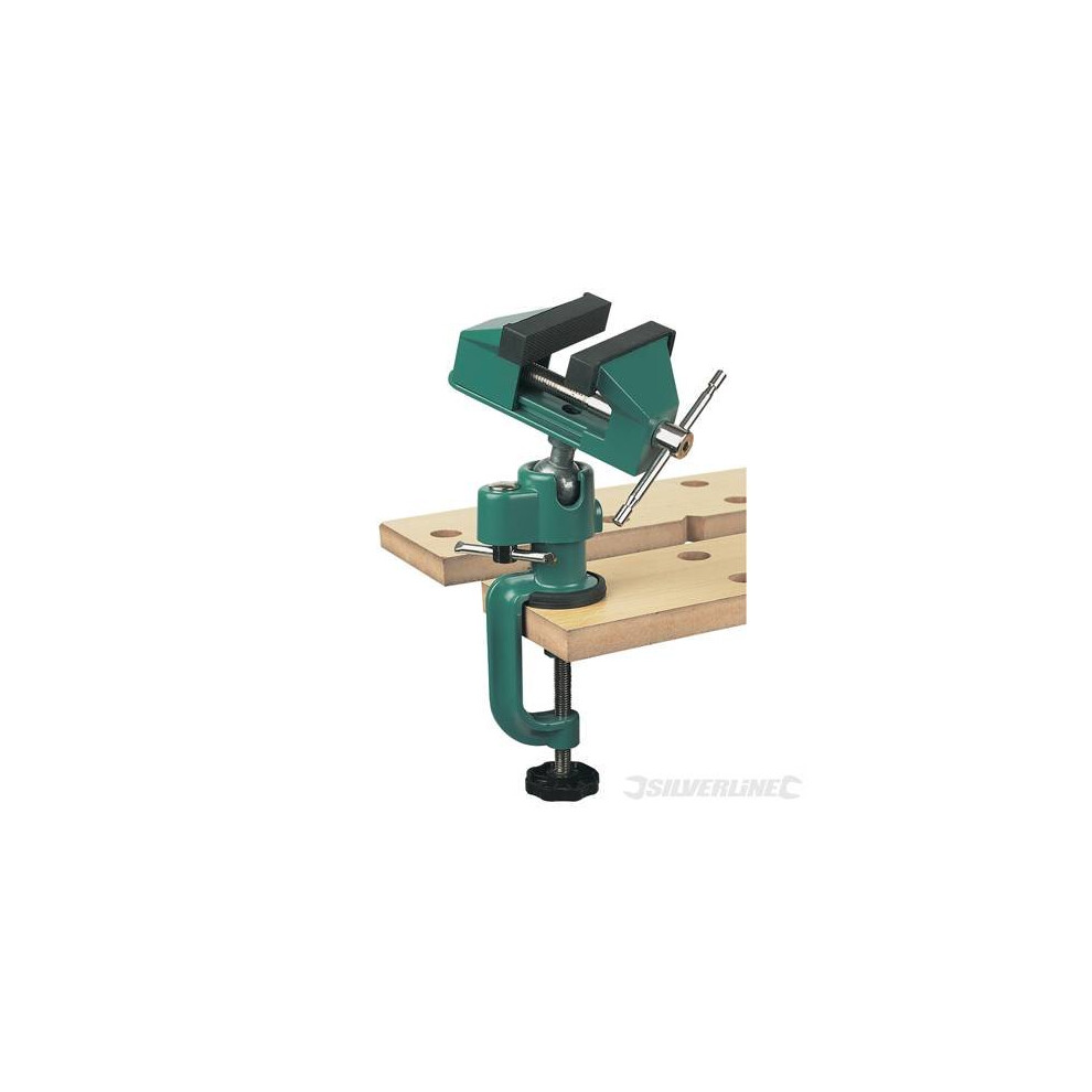 Silverline Multi Angle Vice 70mm - Vc17 -  multi angle vice silverline vc17 70mm