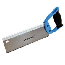 Silverline Hardpoint Tenon Saw 250mm 12tpi - 763568 -  tenon hardpoint saw 250mm silverline 12tpi 763568