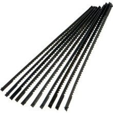 Silverline Scroll Saw Blades 130mm 10pk 10tpi - saw blades scroll 130mm silverline 10 10tpi 10pk 783170 pin