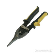 240mm Silverline Aviation Tin Snips -  aviation tin snips silverline straight ct18 cut metal sheet 240mm