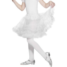White transparent petticoat for girls