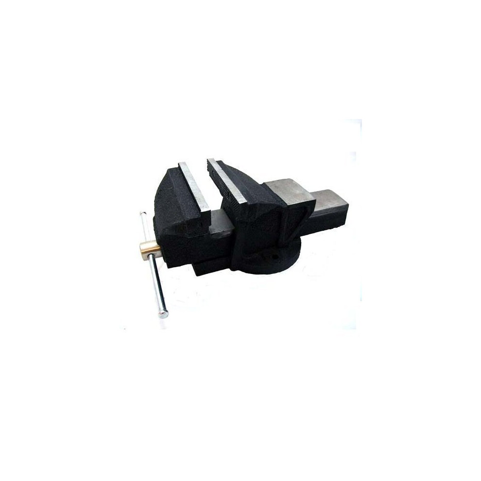 6'' Fixed Bench Vice With Anvil - Vice Bench 6 Fixed Amtech Pro Baby 5032759014903