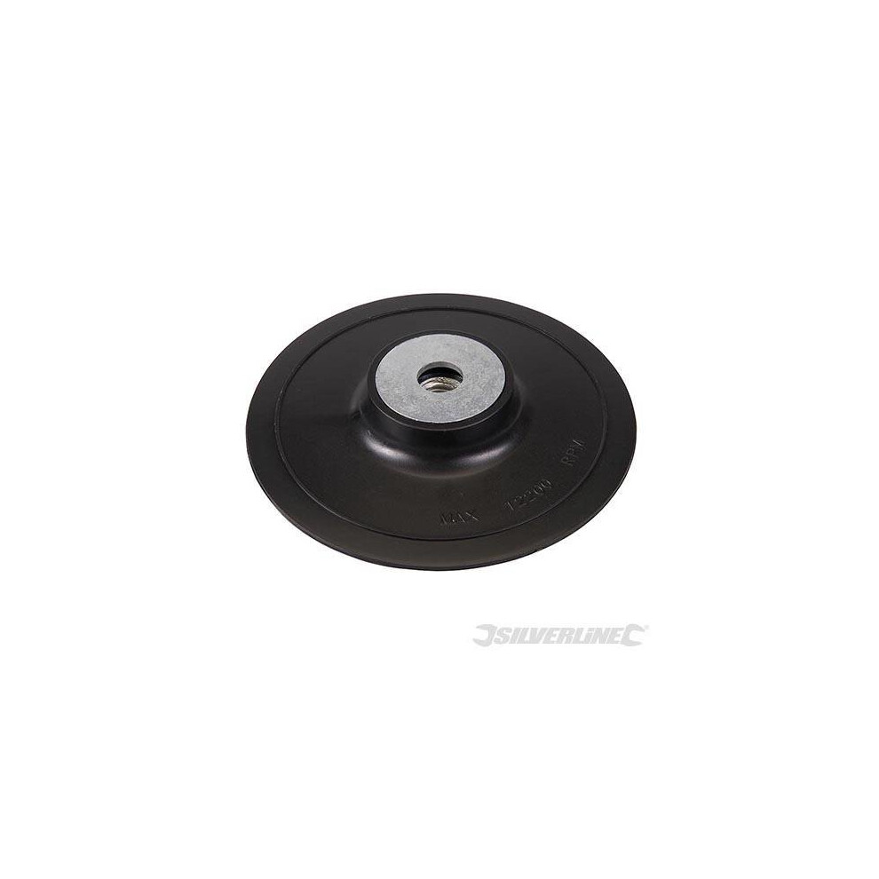 Silverline Abs Fibre Disc Backing Pad 125mm -  backing abs pad 125mm silverline fibre 108636 disc