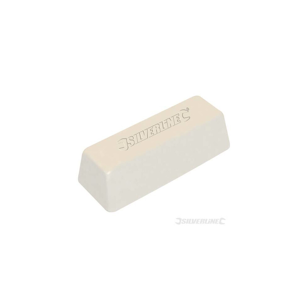 500g White Polishing Compound - Silverline White Final S Steel Hard Metals Polishing Buffing Compound 500g