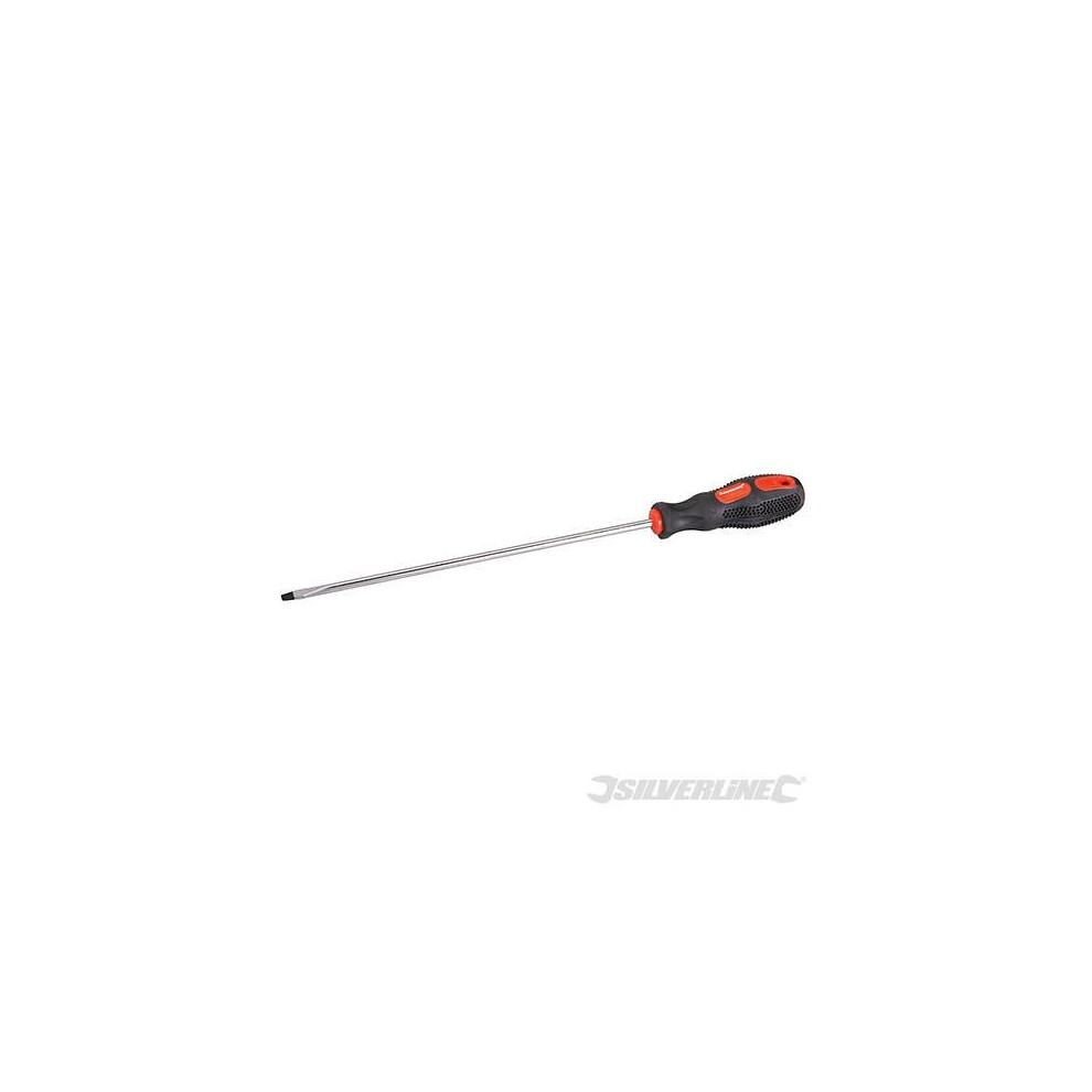 Silverline General Purpose Screwdriver Slotted Flared 9.5 x 250mm -  general purpose slotted flared x 250mm silverline screwdriver 95 screwdrivers