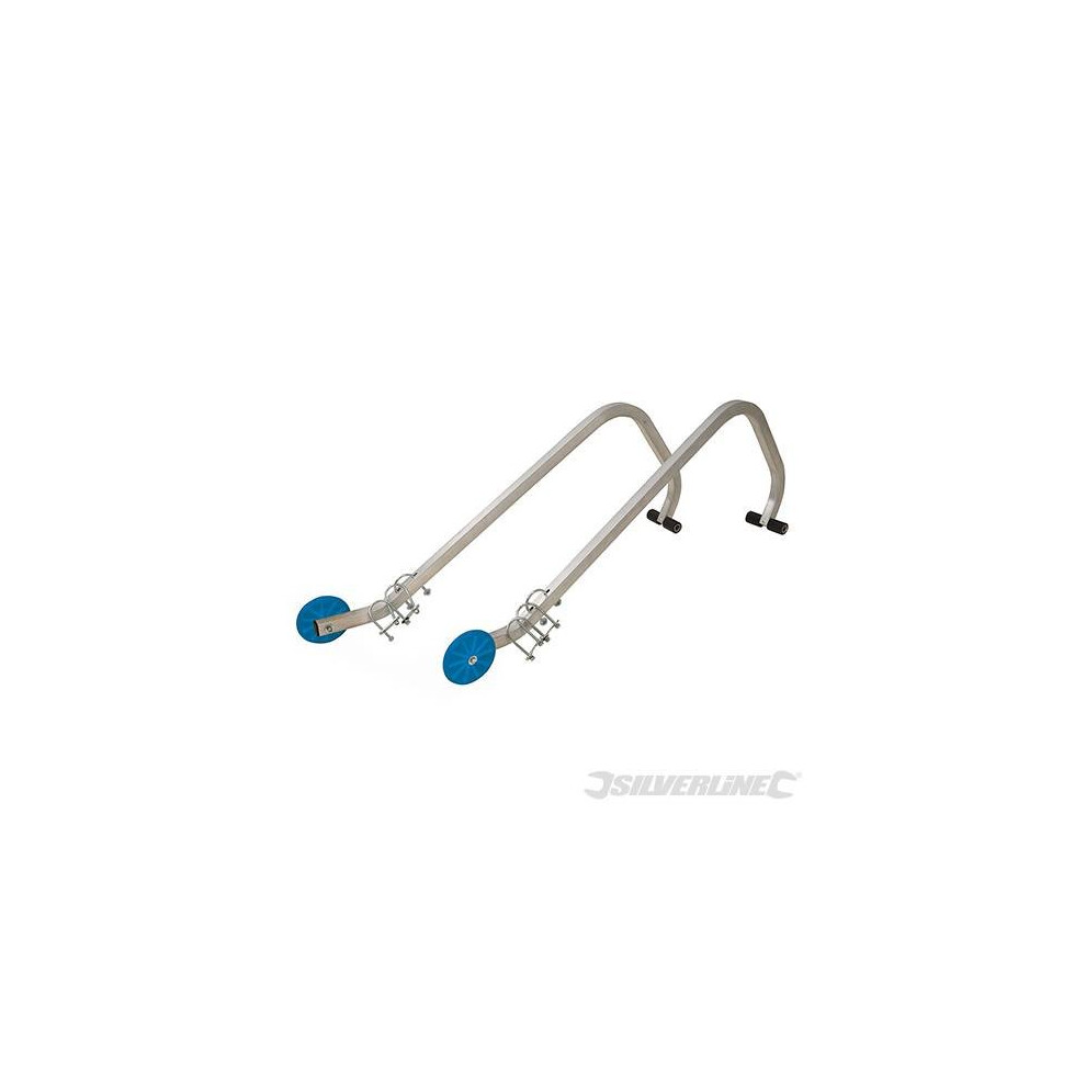 Silverline Roof Ladder Hooks Kit 1015mm - 336094 -  silverline 336094 roof ladder hooks