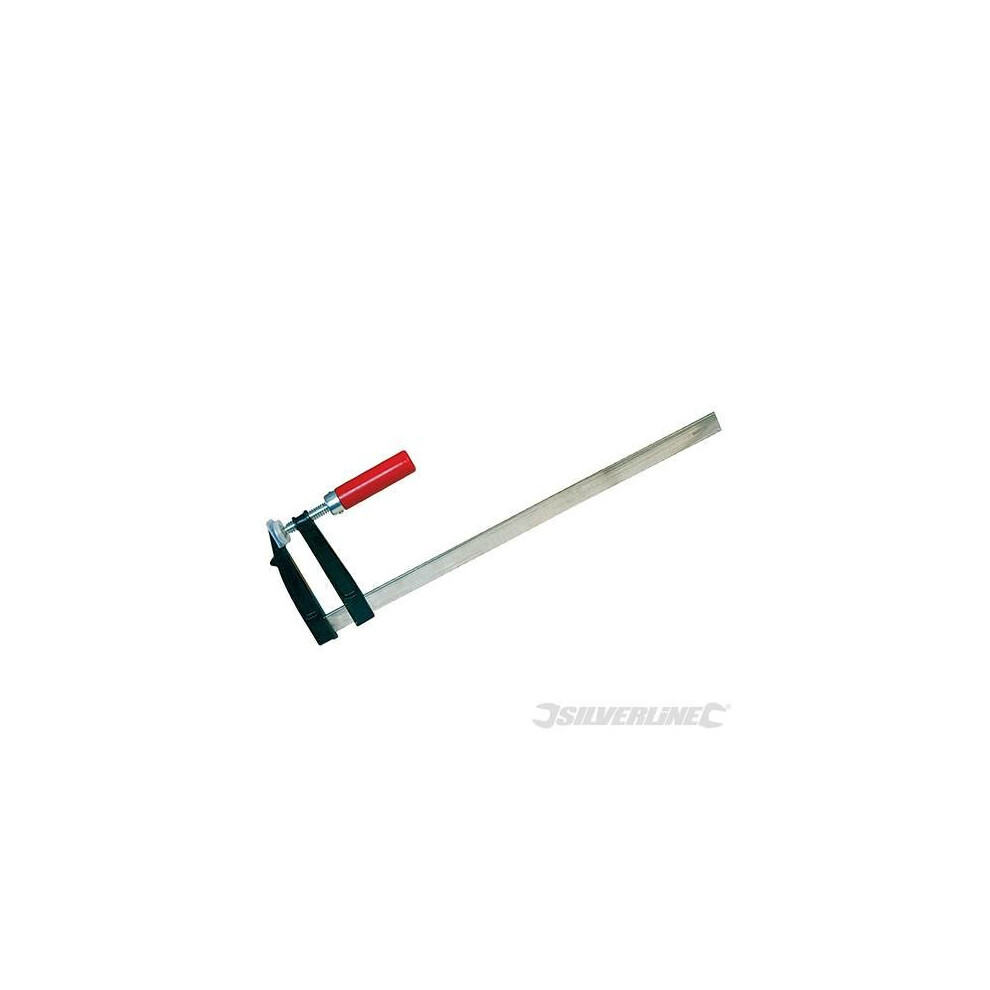 Silverline Euro F Clamp 500 x 120mm -  clamp euro f silverline x 120mm 500 282581 clamps woodwork