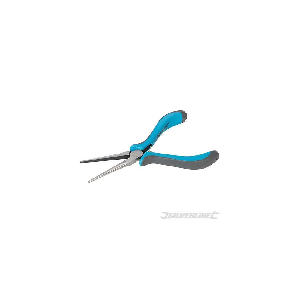 Silverline Needle Nose Mini Pliers 155mm -  nose needle mini pliers 155mm silverline 250388 long