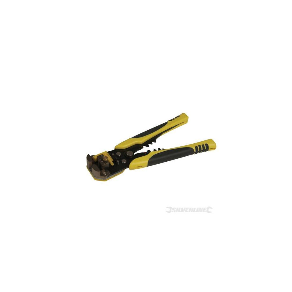 Silverline Heavy Duty Wire Stripper & Crimping Tool (205mm)