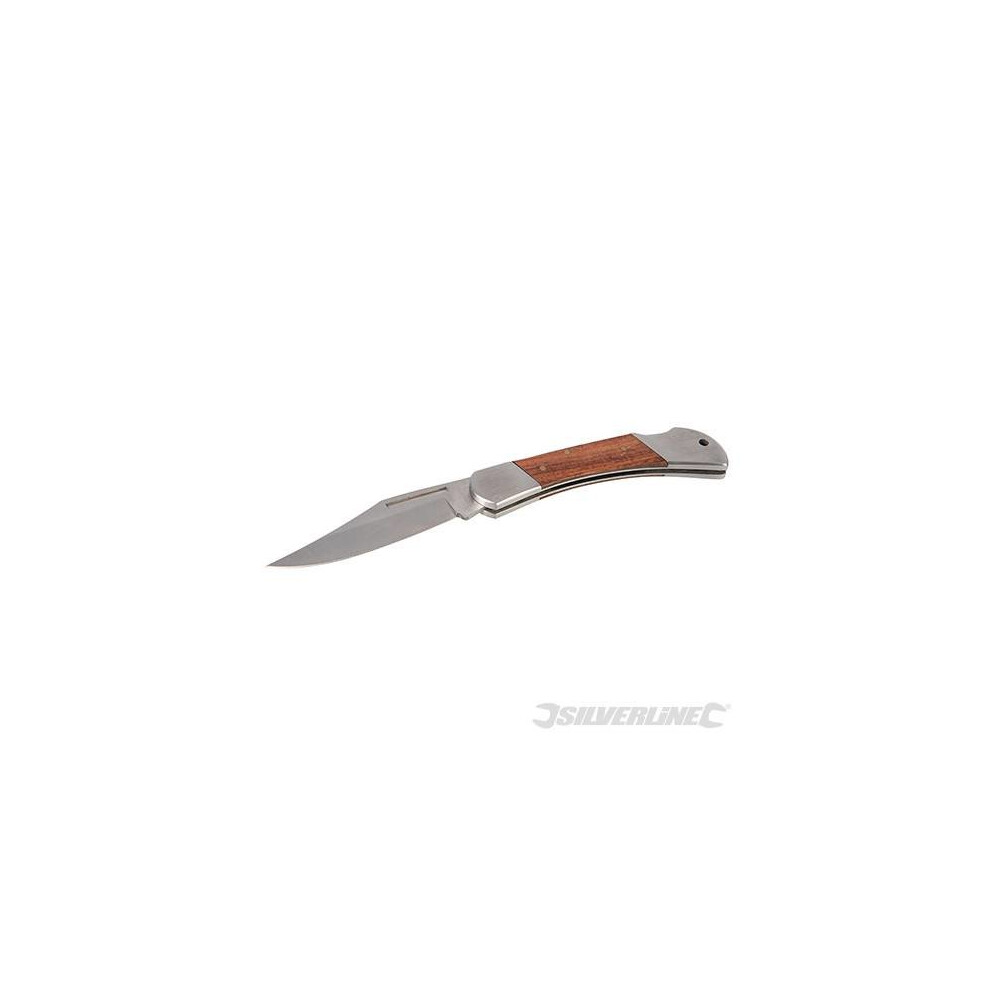 Silverline Folding Lock-back Utility Knife 190mm -