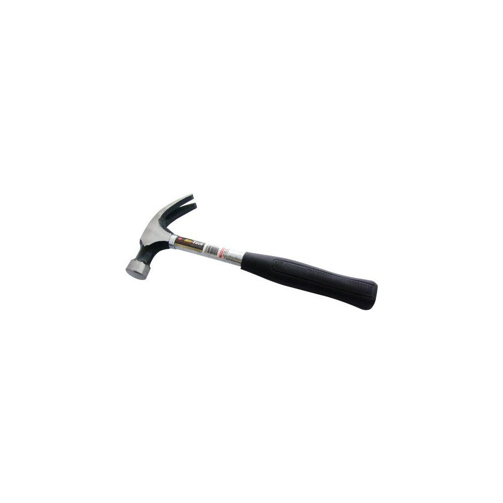 16oz Claw Hammer - Steel Shaft -  claw hammer amtech 16oz a0100 pin pein panel diy rubber grip