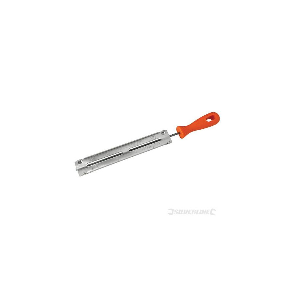 Silverline Chainsaw File 4.8mm / 3/16" - 48mm 316 153142 Guide -  chainsaw file silverline 48mm 316 153142 guide
