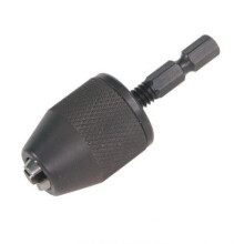 Silverline Quick Change Keyless Chuck 5.5mm - 1/4" Hex - keyless chuck 14 silverline quick change 325635 hex