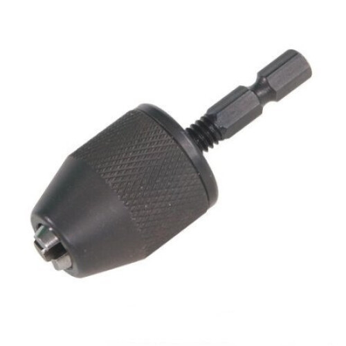 Silverline Silverline Quick Change Keyless Chuck 5.5mm - 1/4" Hex -  keyless chuck 14 silverline quick change 325635 hex