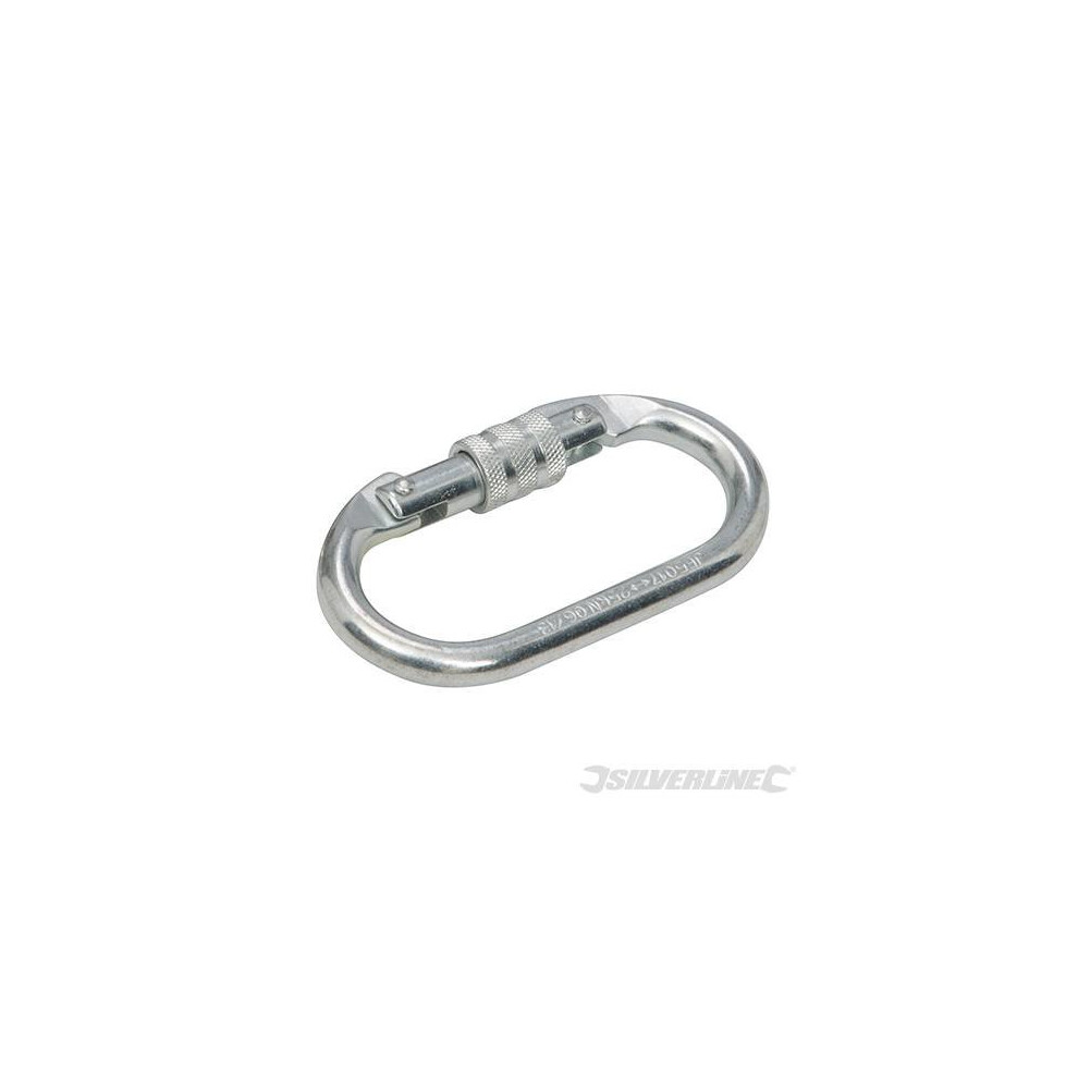 Silverline Screwgate Karabiner 19mm Gate -  screwgate karabiner silverline 19mm 253600