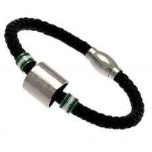 Celtic F.c. Colour Ring Leather Bracelet - Fc Football - celtic leather bracelet fc colour ring football