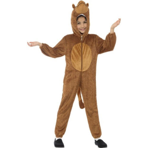 Camel Costume Brown With Hooded All In One costume fancy dress camel kids animal childrens nativity girls smiffys christmas outfit boys costumes on OnBuy