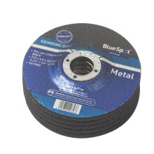 Bluespot 115mm (4.5") metaalslijpschijf - metaal 115mm schijf 45 6mm slijpen ultra dunne haakse slijper gelegeerd staal