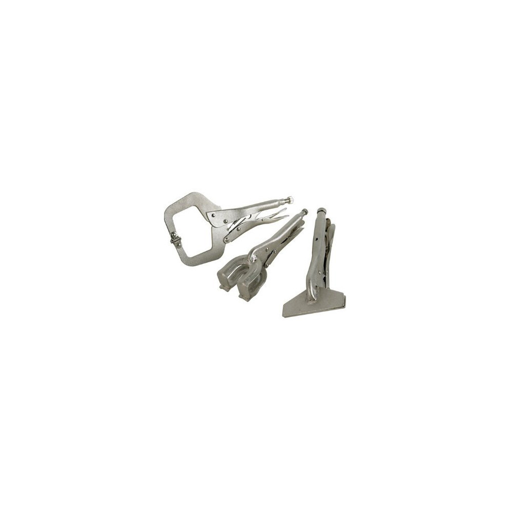 Silverline 3-Piece Welding Clamp Grips Set