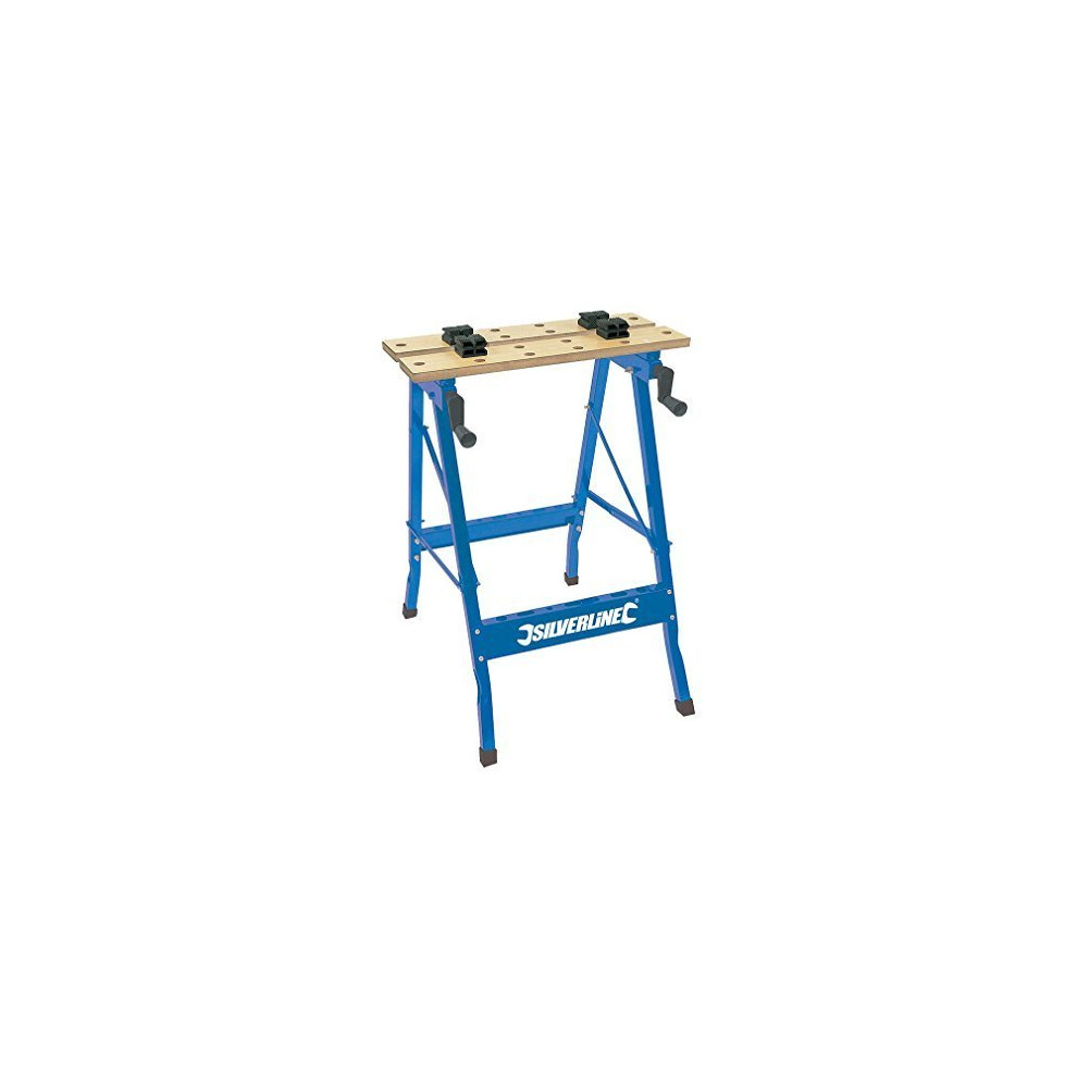 Silverline Portable Workbench 100kg - Tb01 -  portable workbench silverline tb01 100kg