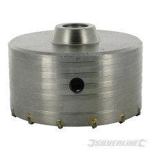 Silverline Tct 115mm Core Drill Bit - 585485 -  tct core drill silverline bit 115mm 585485