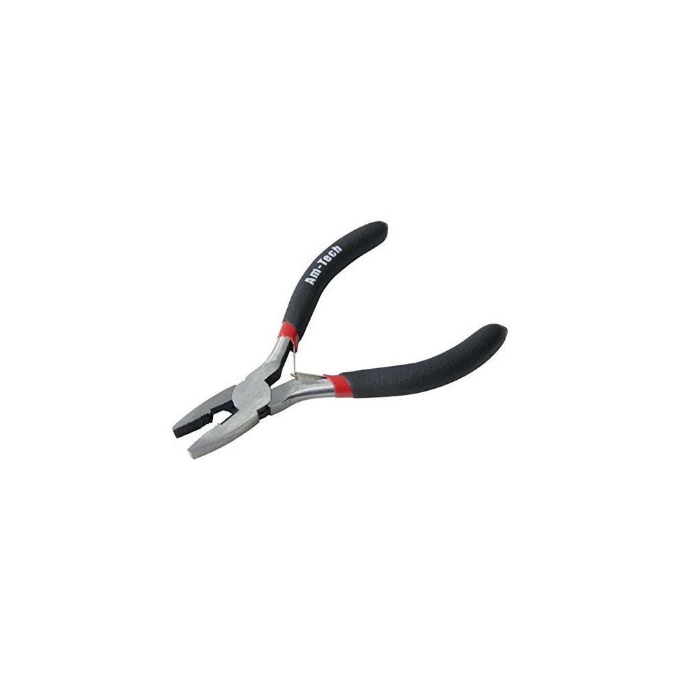 Mini Combination Plier With Spring -  mini combination plier craft pliers grip spring long nose amtech jewellery cutting