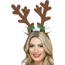 Christmas reindeer headband