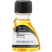 Winsor & Newton 75ml Artisan Water Mixable Linseed Oil Medium -  oil winsor newton artisan water mixable 75ml linseed painting medium