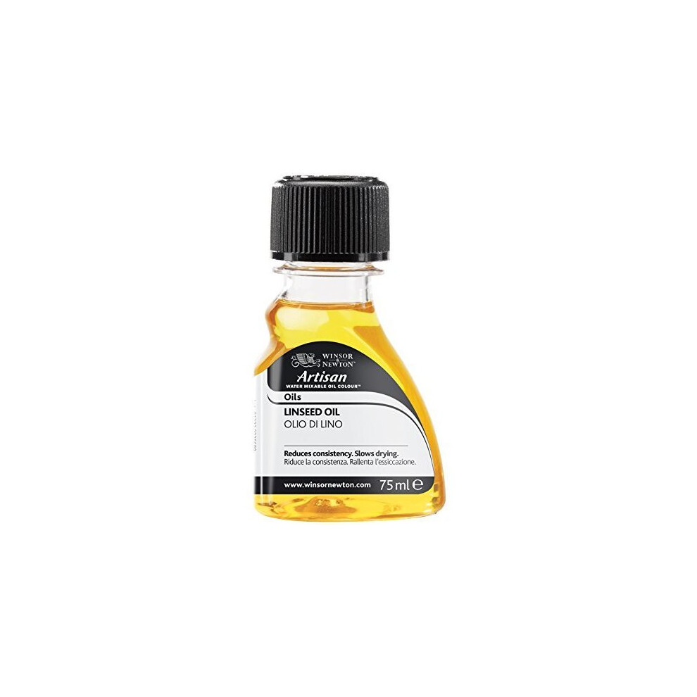 Winsor & Newton 75ml Artisan Water Mixable Linseed Oil Medium -  oil winsor newton artisan water mixable 75ml linseed painting medium