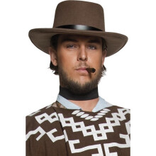 Smiffy's Western Authentic Wandering Gunman Hat - hat gunman western wandering smiffys authentic cowboy fancy dress