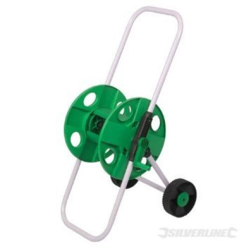45m Silverline Hose Trolley - Capacity 686867 Gardening -  hose trolley 45m silverline capacity 686867 gardening