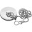 Chrome Metal Bathroom Bath Plug and Chain Heavy Duty Brass Waste 1