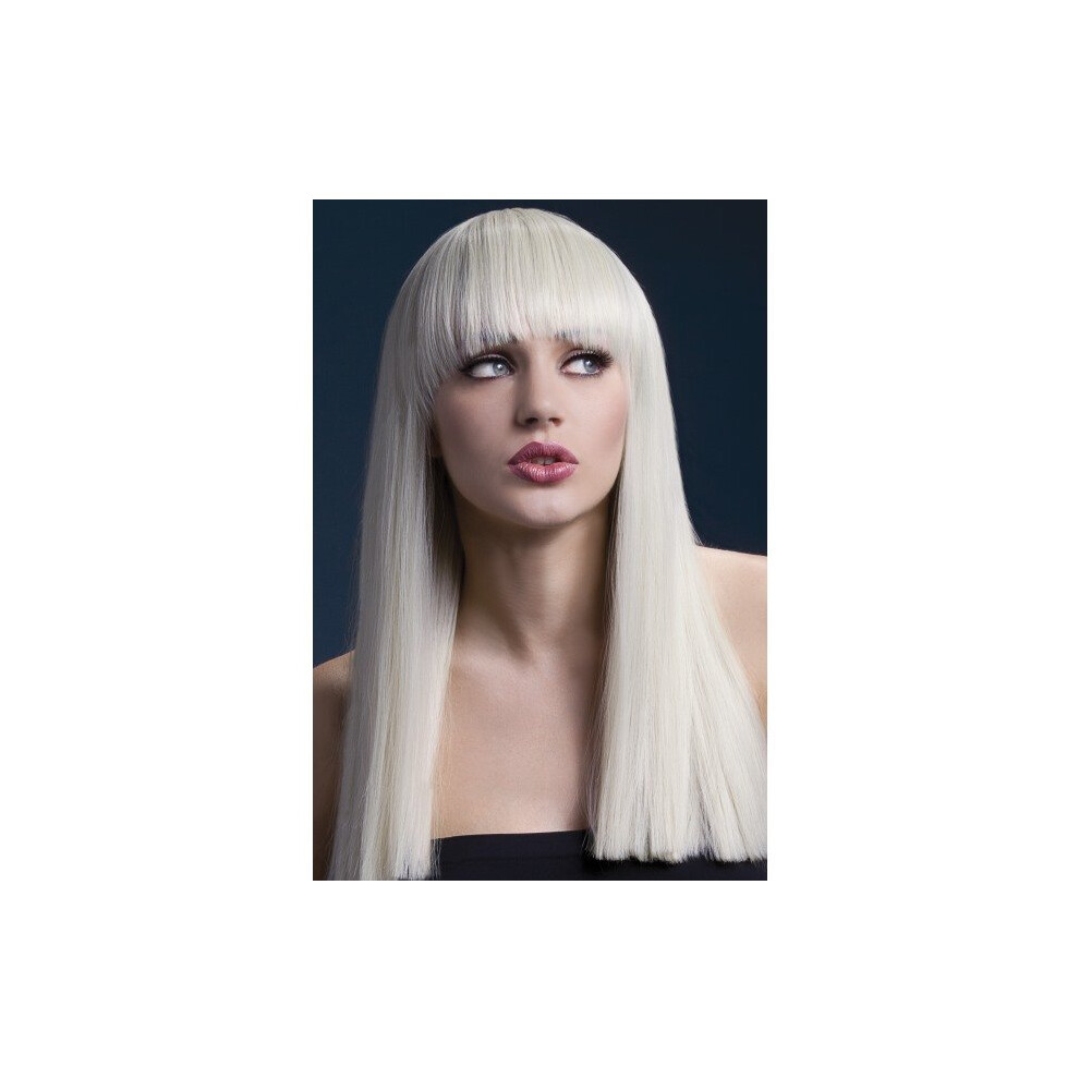 Smiffy's Fever Women's Alexia Wig, One Size, Blonde - Wig Blonde Alexia Fever 19Inch48cm Fancy Dress Long
