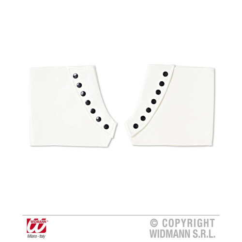 On adult white shoes