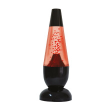 Red Mini Volcano Lava Lamp Inferno Mood Lighting 24cm Desk Mesmerising Light - volcano twister tornado lava lamp motion wax liquid relax light
