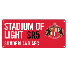 Sunderland Colour Street Sign - Official Licensed Football Product Afc Window -  official licensed football product sunderland afc colour street sign