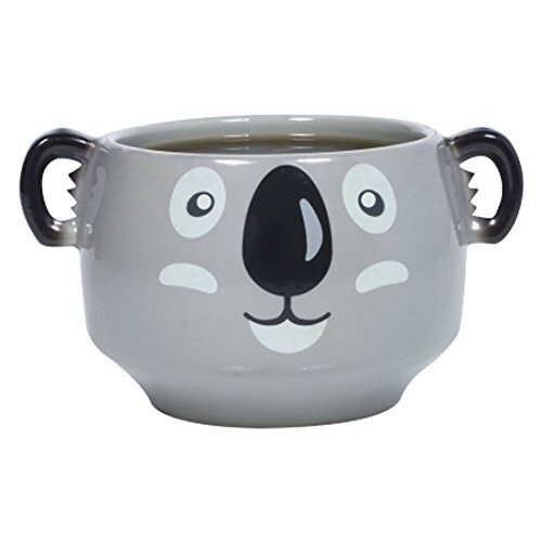 Thumbs Up Koala Mug, Grey - koala mug colour heat changing black grey ...